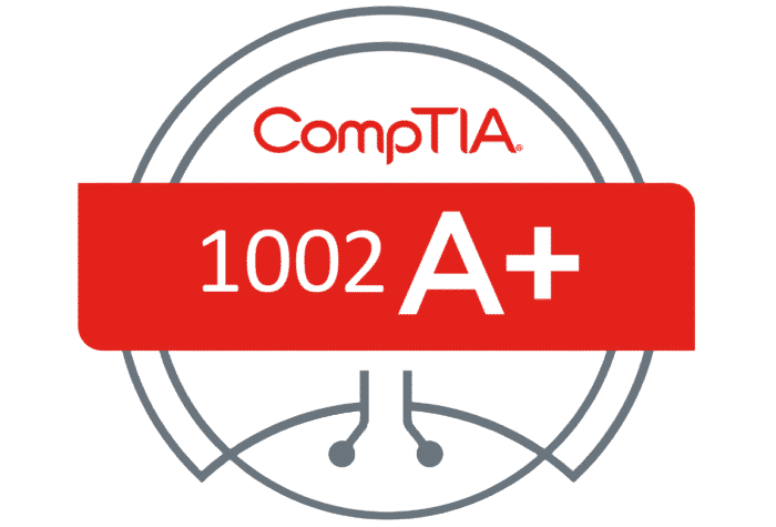 CompTIA A+ certification badge