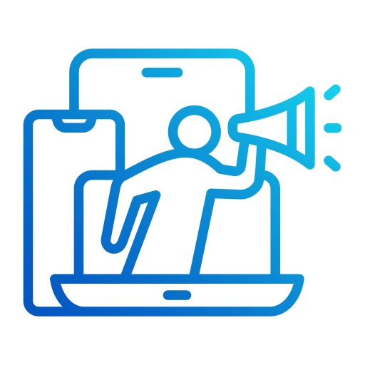 Advertising campaign icon