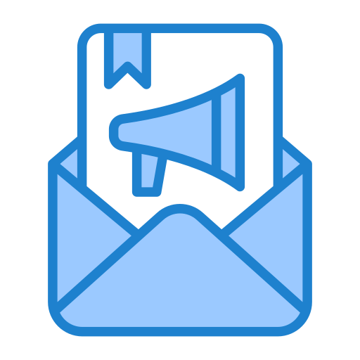 Email marketing icon
