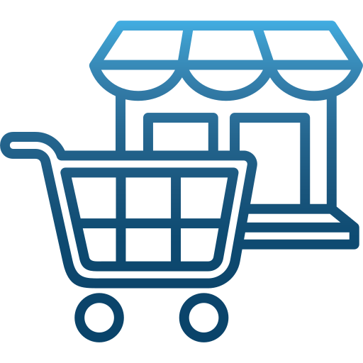 E-commerce storefront icon